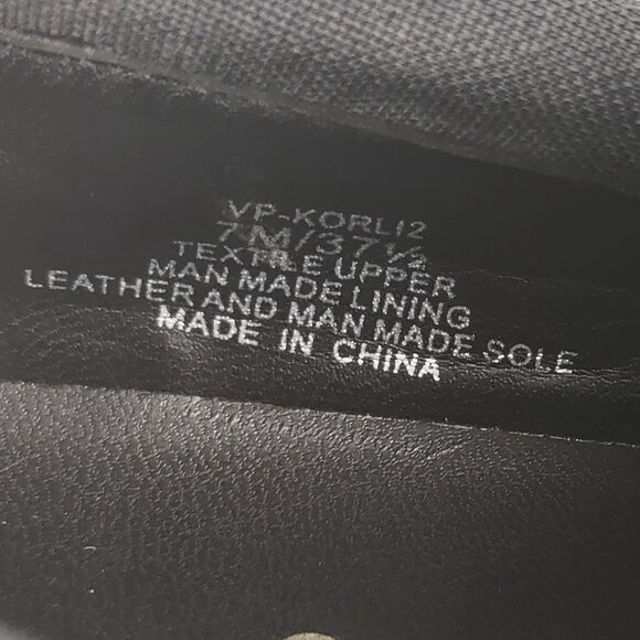 Vince Camuto VP-KORLI2 Dark Gray Camo Slip On Sneakers Casual Shoes 7M - Picture 11 of 11